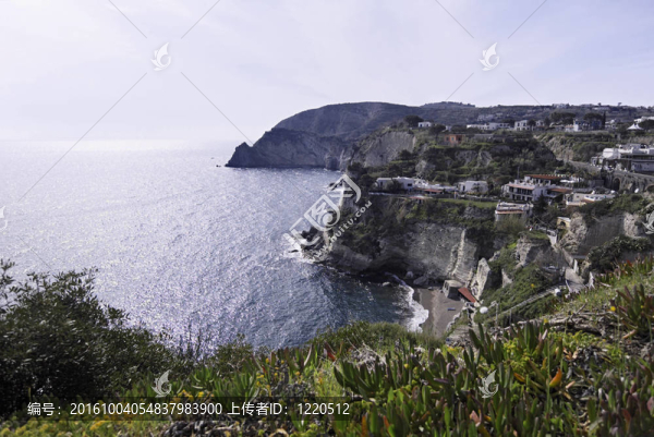 意大利；坎帕尼亞；伊斯基亞島；S.,Angelo