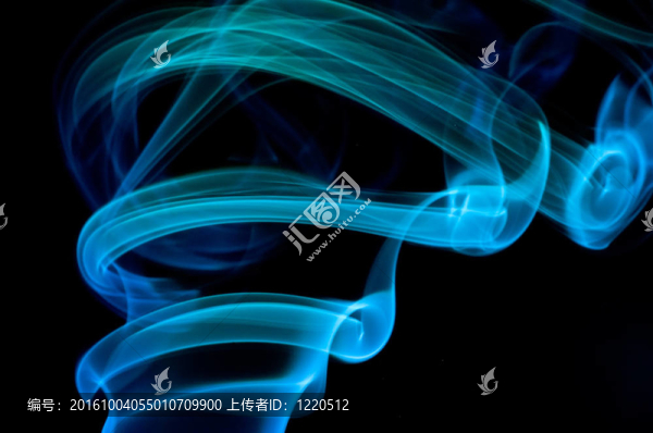 藍(lán)色的煙霧