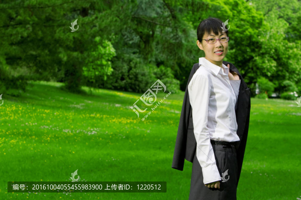 環(huán)保亞洲商業(yè)女性