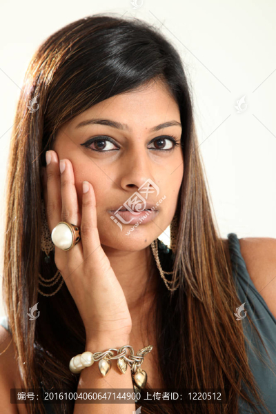 美麗的Young,Indian,Lady