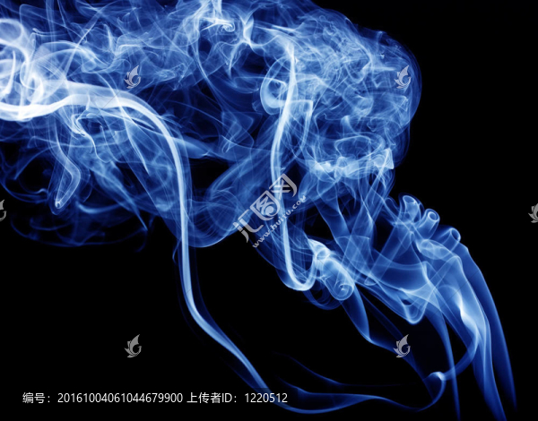 藍(lán)色煙霧抽象背景