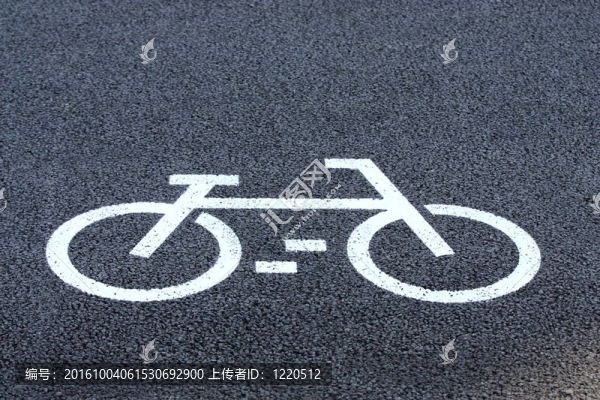 自行車道路標(biāo)志
