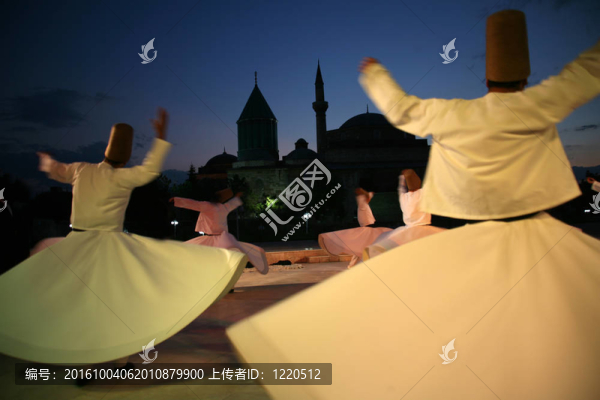 silhoutte,Mevlana博物館