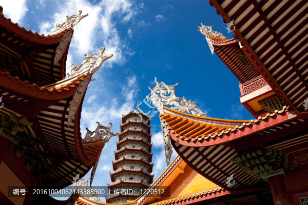 寺廟中國檐