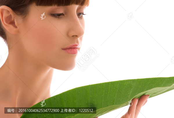 綠葉女人