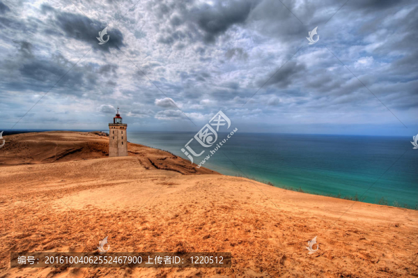 Rubjerg,Knud在沙丘上的燈塔