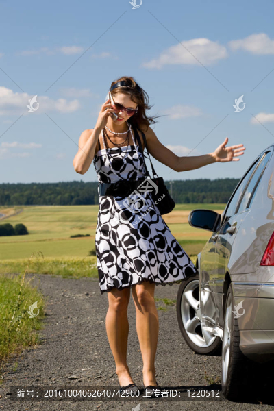女人的車