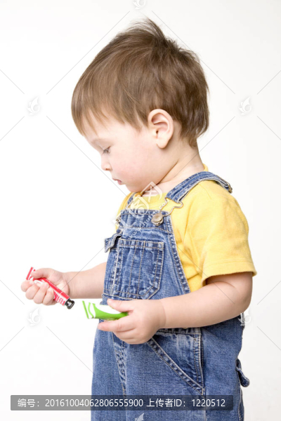 畫畫的男孩