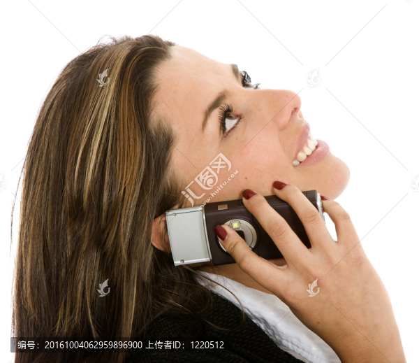 手機上的商人