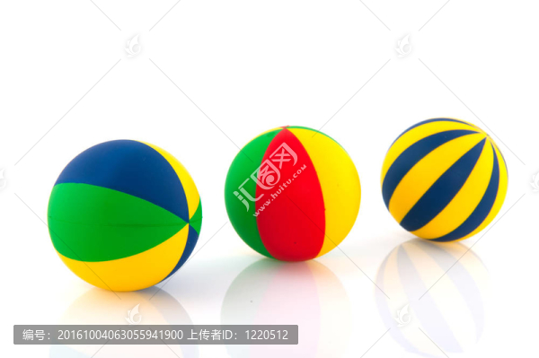 五顏六色的球