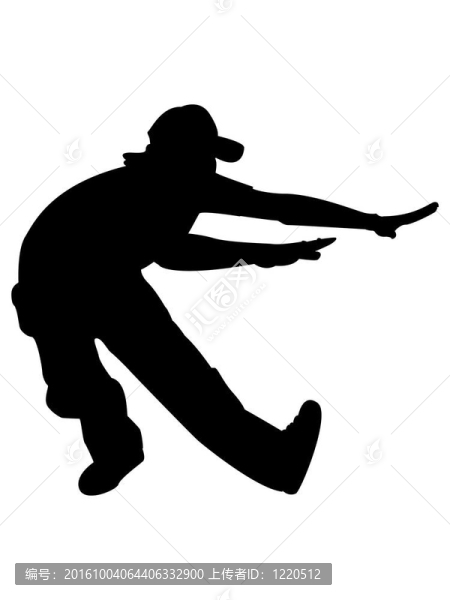 帶帽的跳舞男