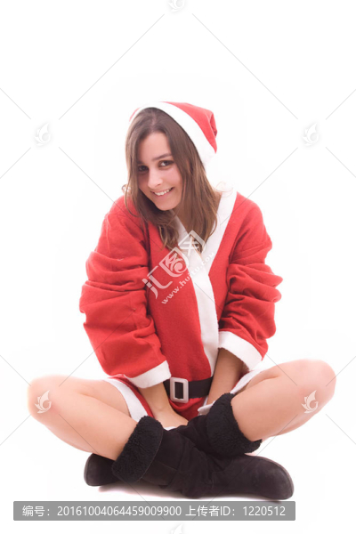 Young,Santa的女孩