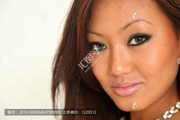 美麗的Young,Woman