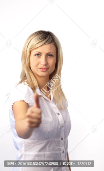 年輕快樂自信的商業(yè)女性
