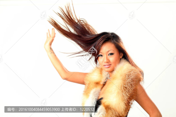 美麗的Young,Woman