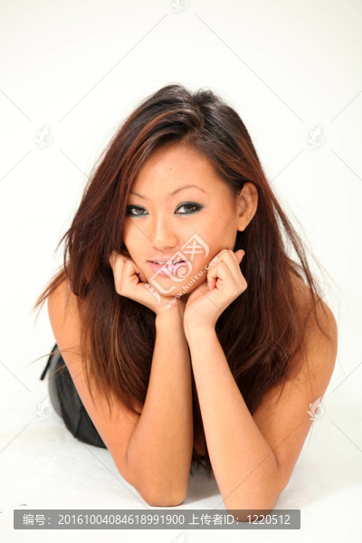 美麗的Young,Woman