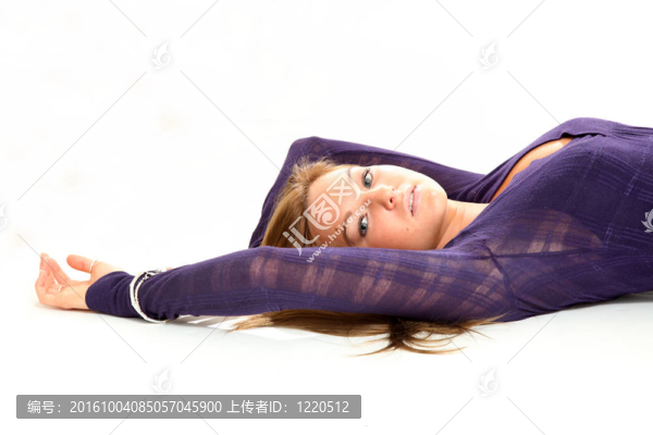 美麗的Young,Woman