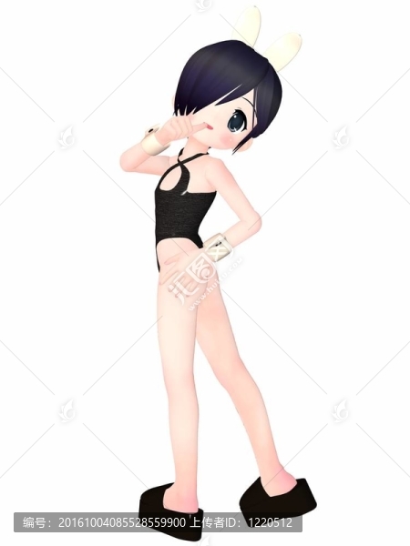 卡通女孩