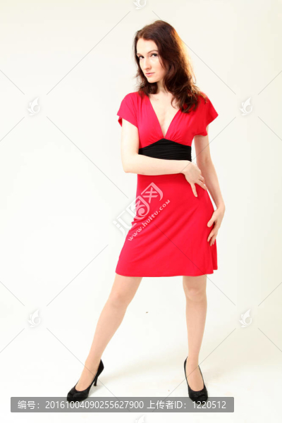 美麗的Young,Woman