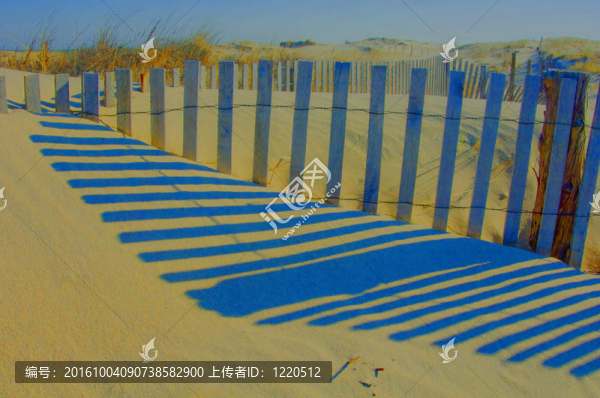 砂和柵欄