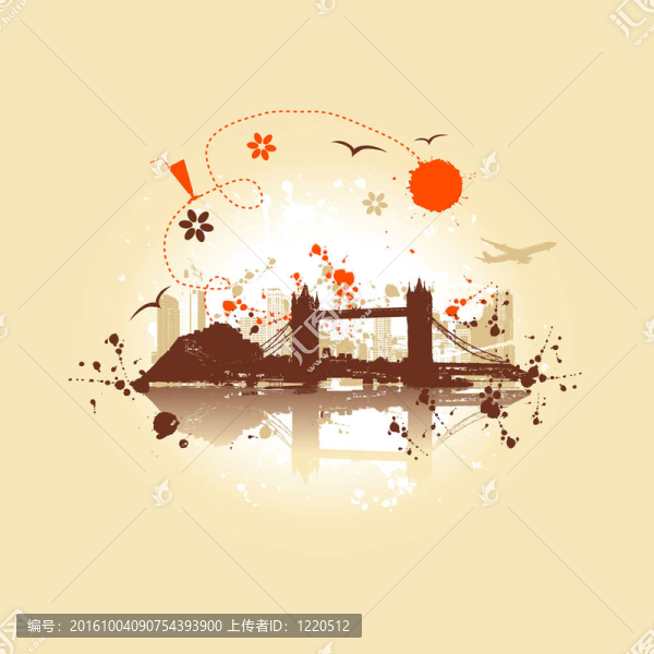 城市景觀背景；城市藝術(shù)