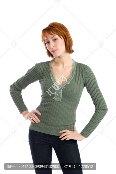 年輕漂亮的女人