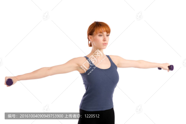 健身的女人