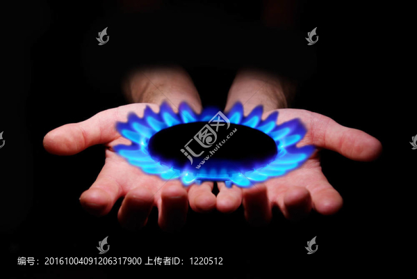 氣在手