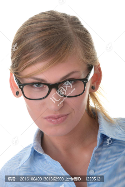 一個(gè)體貼的年輕女人的肖像