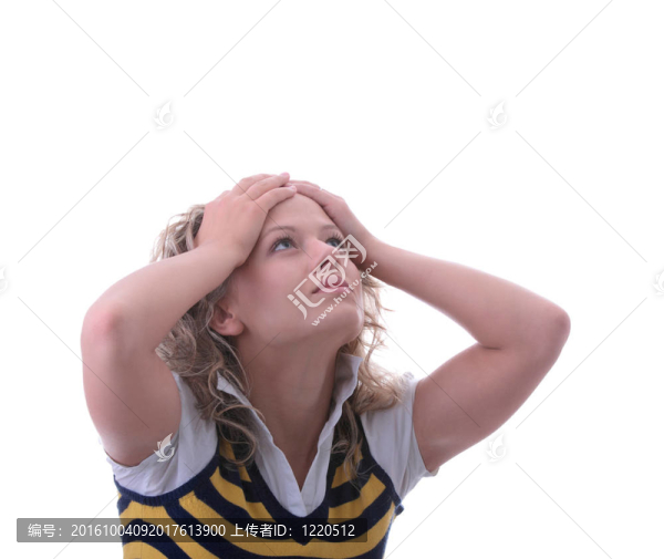 年輕金發(fā)女學(xué)生女孩
