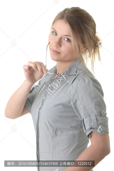 年輕的女人肖像（學(xué)生或商人）