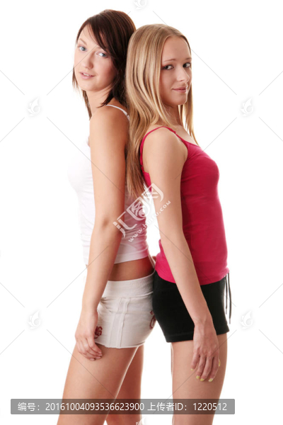 健身的女孩