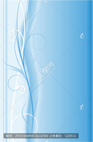 糾結(jié)的花藍(lán)背景