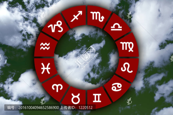 在抽象的天空星座
