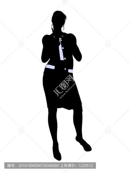 商務(wù)辦公插圖剪影