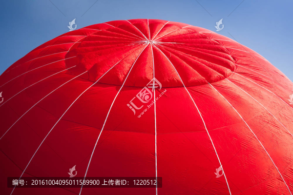 熱氣球-紅色