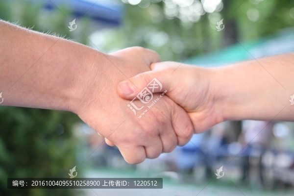 握手