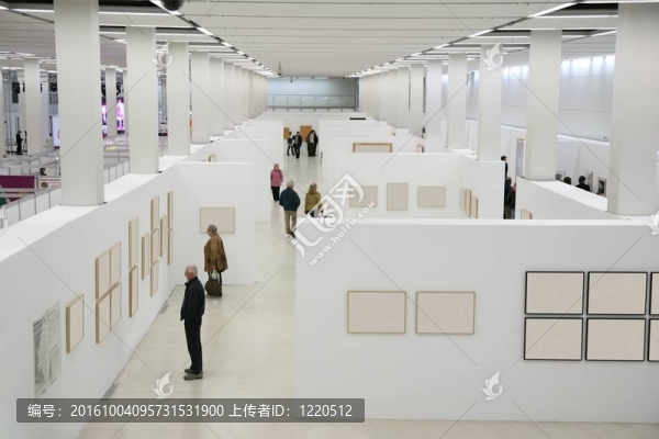 展覽上的人
