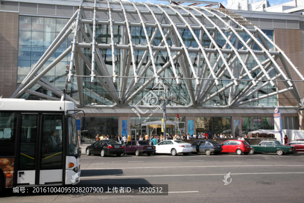 街上的停車場