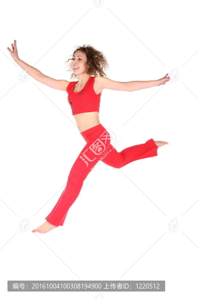 飛行運(yùn)動(dòng)的女孩