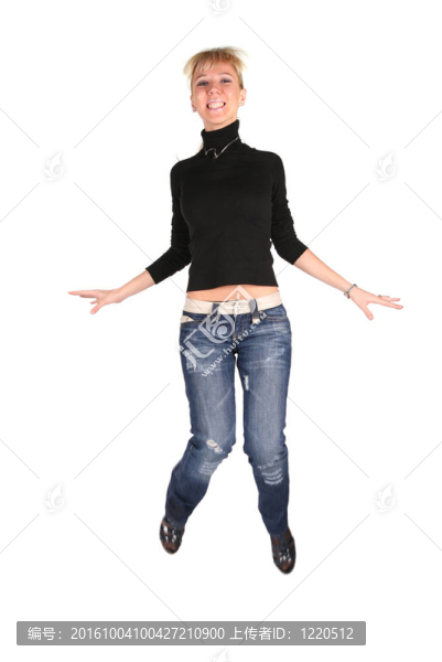 跳黑跳的女孩