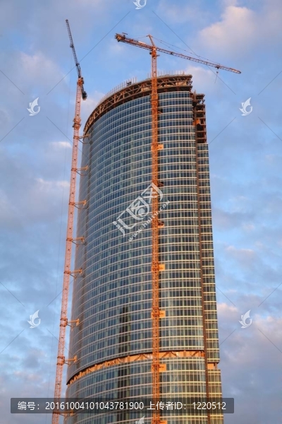 摩天大樓的建筑