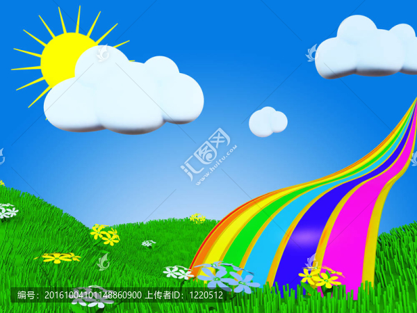 夏天的彩虹