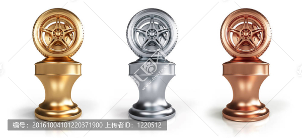 金；銀和青銅輪獎(jiǎng)