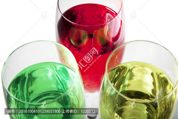 聚會飲料的特寫