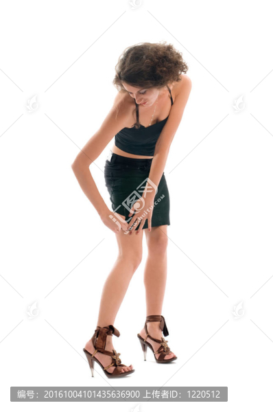 扣一條裙子
