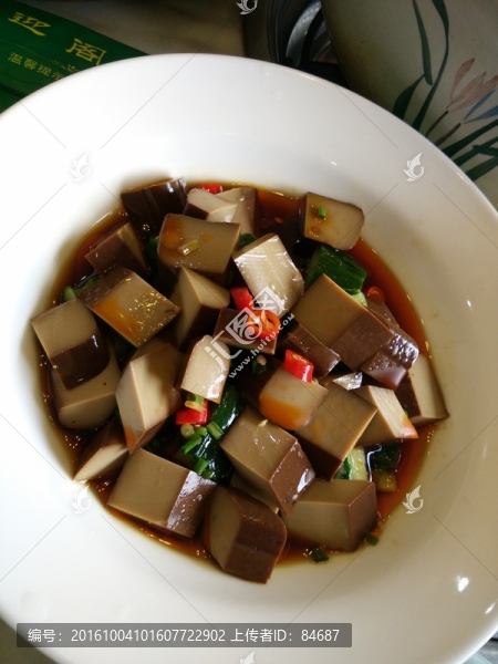 涼菜,香干,美食,菜品,美味