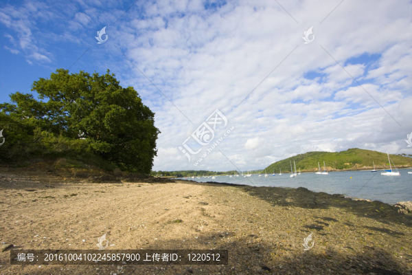 從船上看海