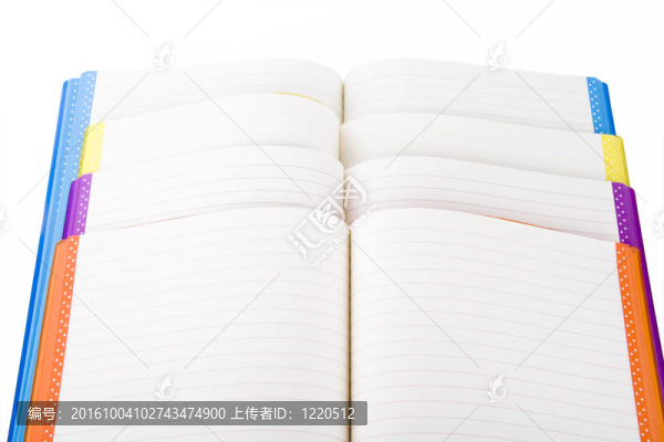 顏色打開筆記本