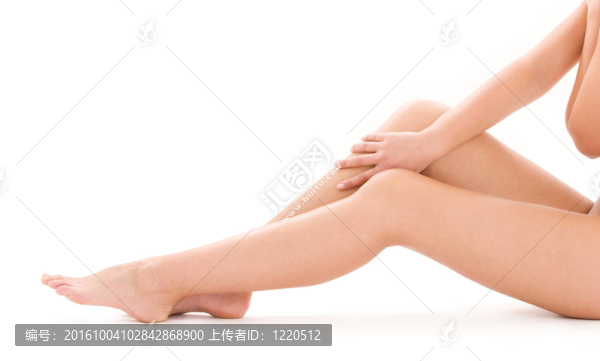 健康美麗的女人腿